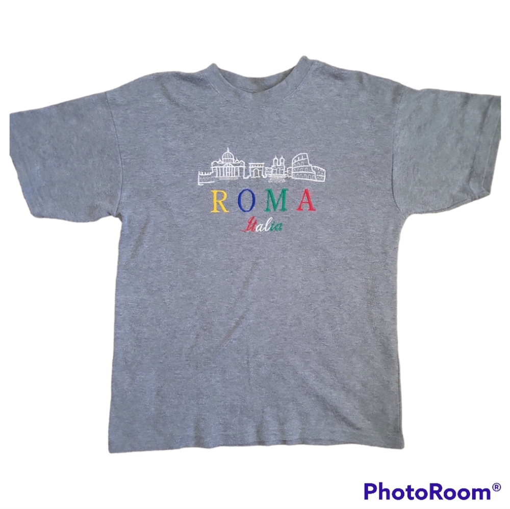 ROMA Italia grey T-shirt